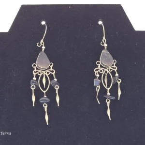Aretes artesanales de piedras (Estilo 4)