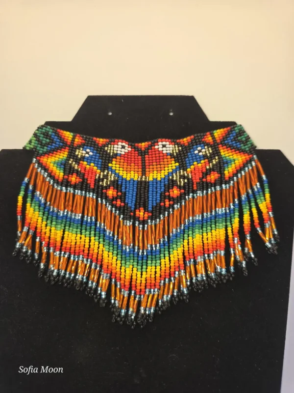 Juego de collar y aretes con diseño de mariposa - Imagen 4