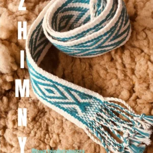 Faja Artesanal Tejida con Patrón Diamante