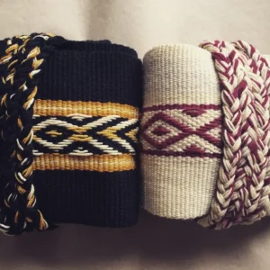 Set de Fajas Artesanales con Cordón Trenzado