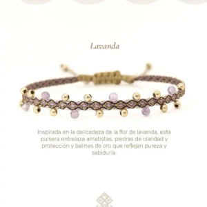 Pulsera Delicada Lavanda