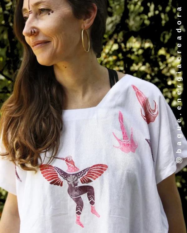 Blusa uba kynzha