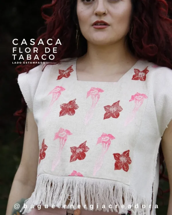 Casaca flor de tabaco
