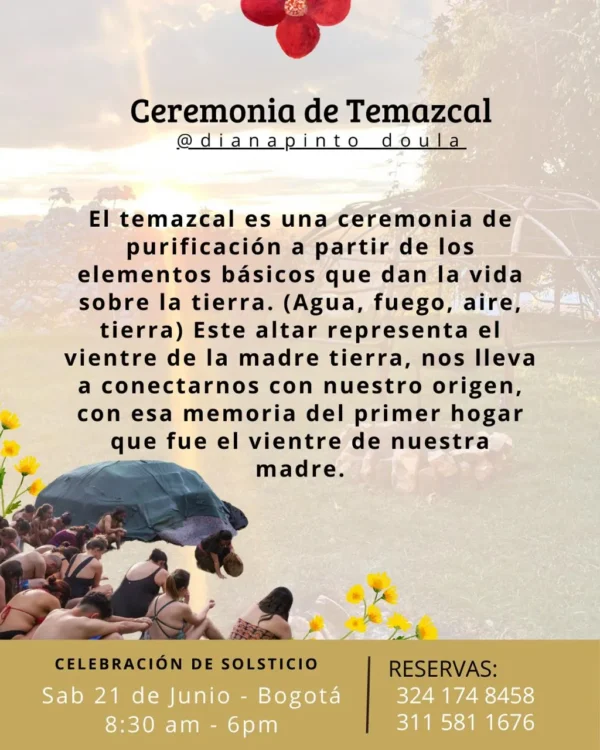 Celebración Solsticio Bata y ceremonia de Temazcal - Imagen 3