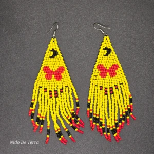 SOMOS - EARINGS RAIN BUTTERFLY MOON