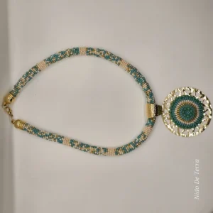 SOMOS NECKLACE - ROUND WITH ROUND PIN